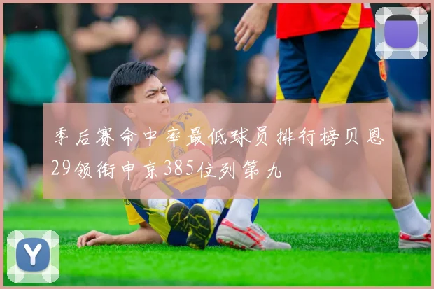 季后赛命中率最低球员排行榜贝恩29领衔申京385位列第九
